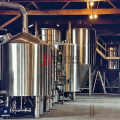 Équipement de brassage de bière artisanale industrielle en acier inoxydable 1000L à vendre