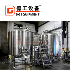 Machine de fabrication de bière personnalisable de microbrasserie en acier inoxydable 5BBL à vendre