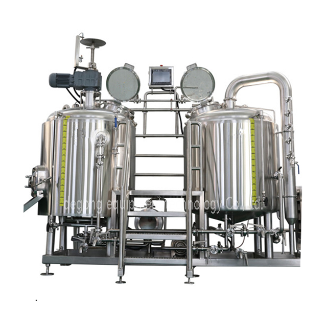 7BBL en acier inoxydable Bière Brasserie Système Artisanat Brewhouse Équipement à vapeur Chauffage