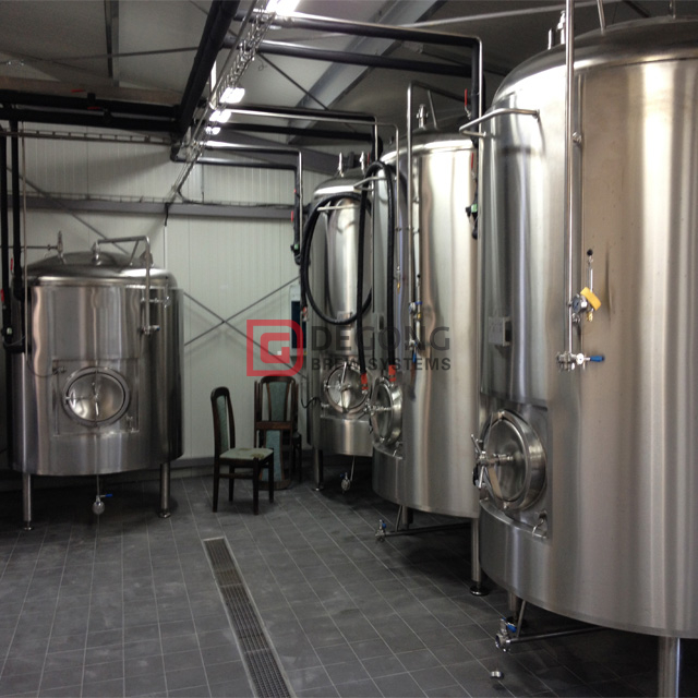 Équipement de brassage de bière en acier inoxydable 7BBL avec système de brassage de brasserie de bière à chauffage par vapeur