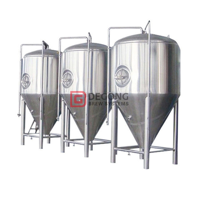 En acier inoxydable cylindre-conique réservoir fermenteur 1000L avec Top / Side Hatch Brewing System Fabricant