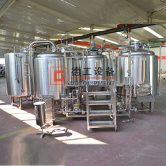 Acier vapeur 1000L automatique Chauffage personnalisé inoxydable Bière Brasserie Brewhouse / Mash Système