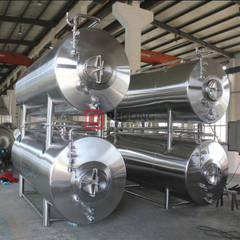 7bbl En Acier Inoxydable Commercial Artisanat Bière Horizontal Lagering Réservoir Maturation Réservoirs EURO à Vendre