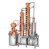 300L cuivre whisky vodka encore distillation équipement colonne prix brasserie usine