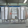 Système de brassage industriel 2000L Bière Équipement 3 Navire Brewhouse