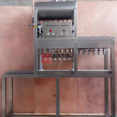 Système de remplissage et de bouchage des bouteilles de verre de machine automatique d'embouteillage de bière de 6 têtes