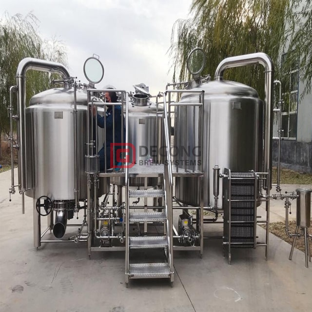 Équipement de brasserie clé en main commercial 1000L / 2000L machines de bière automatisées