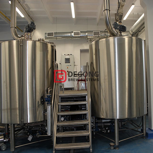Équipement commercial de brassage de bière artisanale clé en main commerciale de 3 navires à vendre