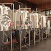 1000L côté / haut personnalisable trou de refroidissement veste isolante conique bière fermenteur brasserie réservoir disponible à la vente