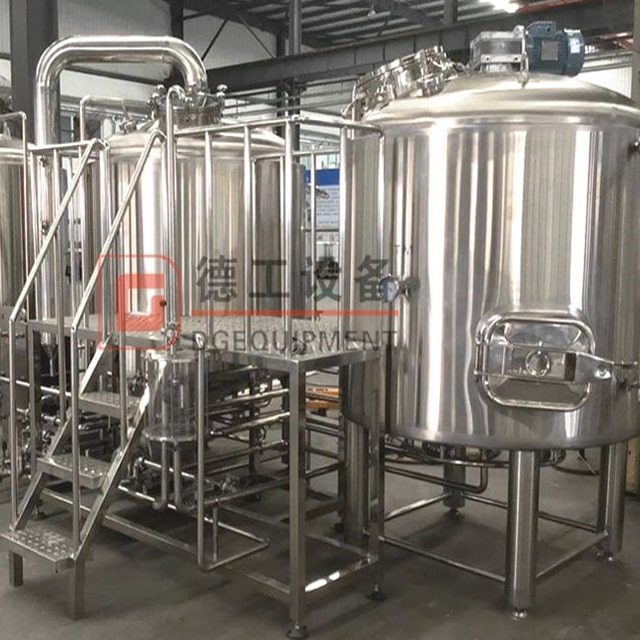 Fabricant automatique de brasserie clé en main de bière artisanale SS 1000L en stock