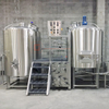 500L Complet Automated Craft Beer Brewing System Three Pot Beer Cooking Equipment with PED Certification