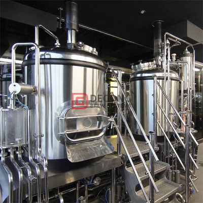 Équipement de brasserie de bière d'acier inoxydable de cuivre de 10 HL avec la certification d'OIN de la CE de PED