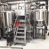 Équipement de brassage automatique de bière en acier inoxydable de chauffage électrique 1000L combiné à la vapeur
