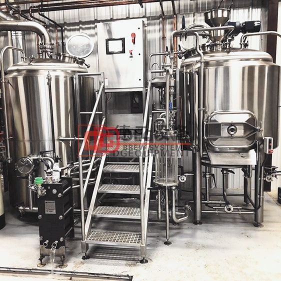 Équipement de brassage automatique de bière en acier inoxydable de chauffage électrique 1000L combiné à la vapeur