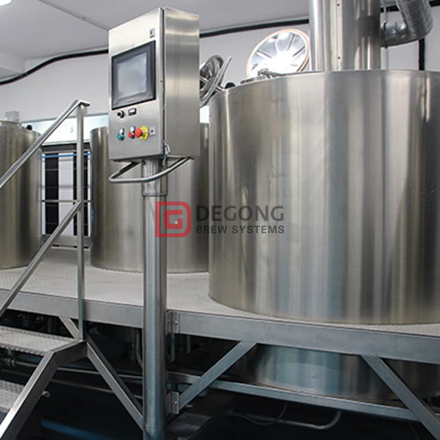 2 navires 10HL Brewhouse équipement de brasserie industrielle professionnel équipement de brassage de bière fabricant vente chaude