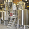 Équipement de brasserie de bière micro certifié 1000l CE PED avec cuves de fermentation | Brasserie 3 navires